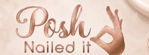 Posh Nailed It brand artwork